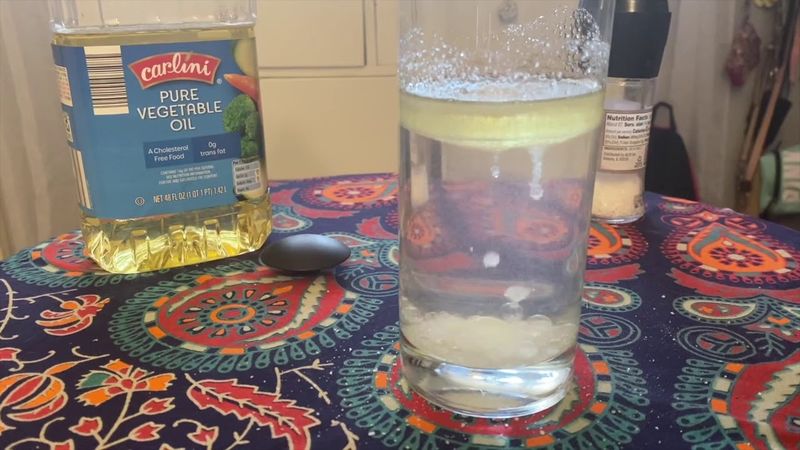 Science Story Time Experiment: Lava Lamp in a Glass