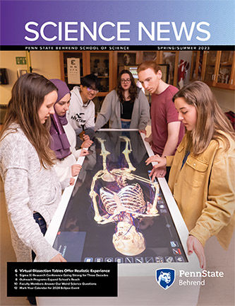 Cover of 2023 Science News publication