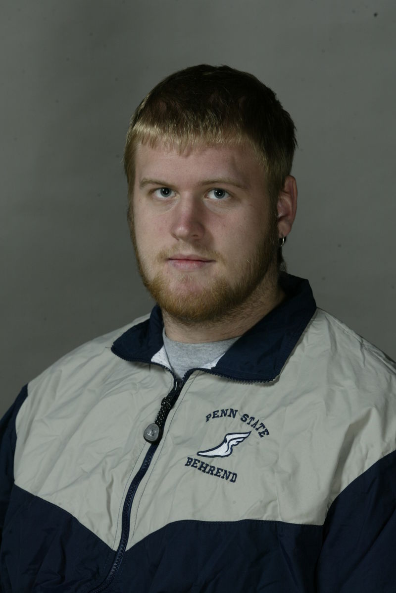 Former Penn State Behrend student-athlete Dan Mitchell