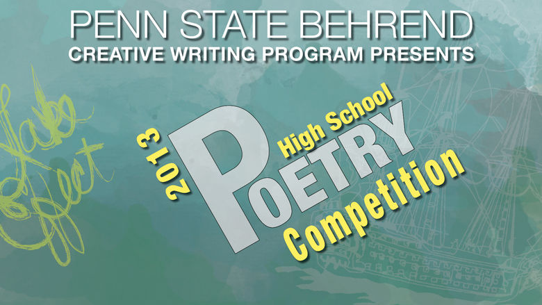 High school students invited to submit poetry to competition.