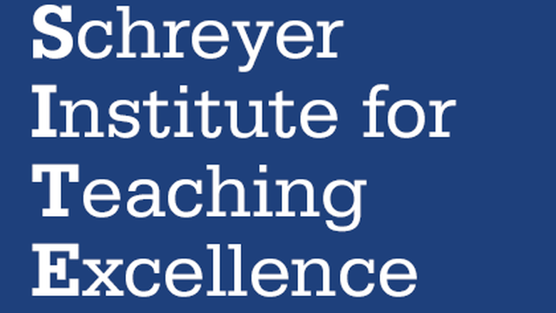 graphic saying Schreyer Institute for Teaching Excellence