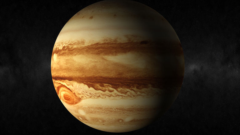 Jupiter (pictured) along with Venus, Saturn and Mars will all be visible this summer. 