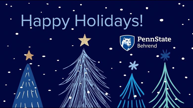 Penn State Behrend Holiday Video 2023