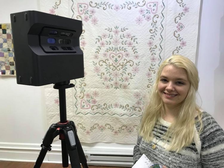 “The Many Threads of Quilting,” a quilt exhibition that opened April 28 at the Erie Art Gallery, served as the senior capstone project for Victoria Alcorn, who graduated this month from Penn State Behrend with a degree in arts administration.