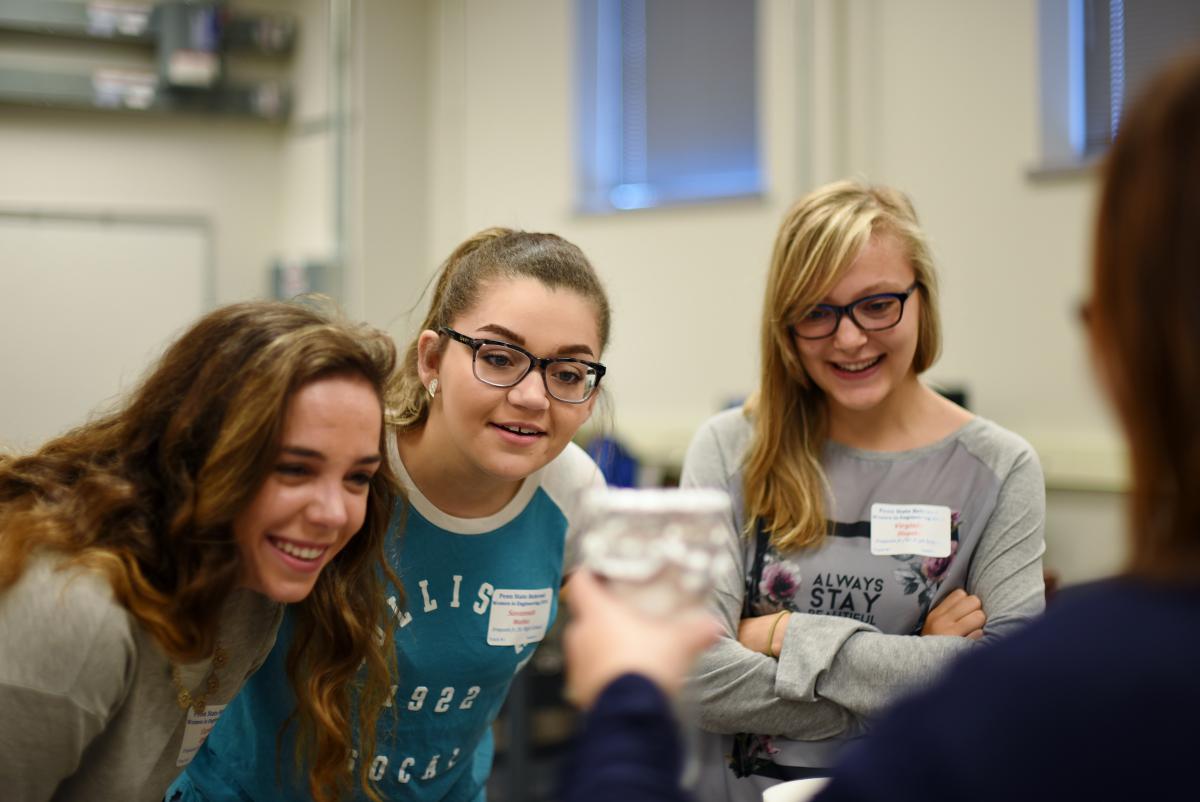Women in Engineering Day was Friday, November 4, at Penn State Behrend.