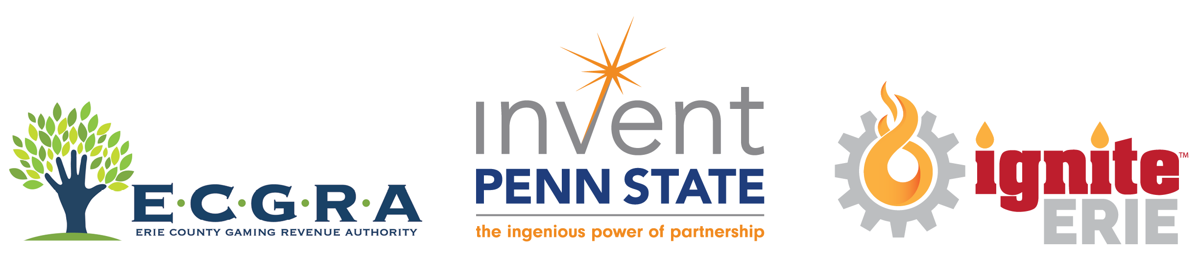 ECGRA, Invest Penn State, Ignite Erie marks