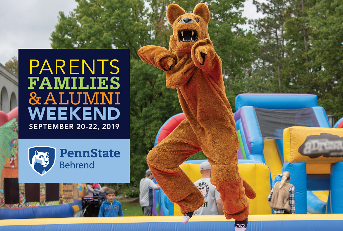 Parents, Families & Alumni Weekend 2019 Penn State Behrend