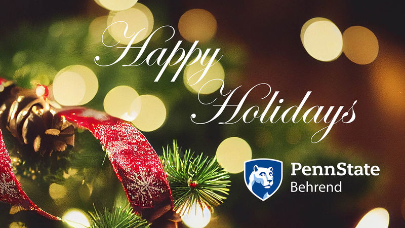 Penn State Behrend Holiday Video 2022