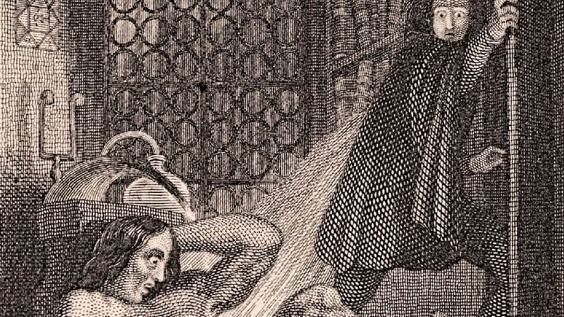 Mary Shelley's "Frankenstein" A line etching from Mary Shelley's "Frankenstein"