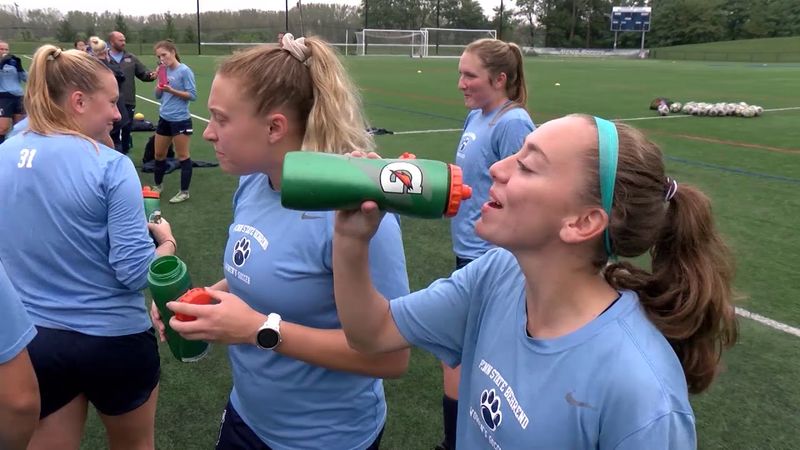 Training vests give new tools to Behrend soccer teams