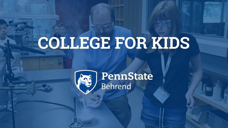 Penn State Behrend's College for Kids