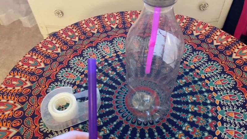 Science Story Time Experiment: Soda Straw Rockets