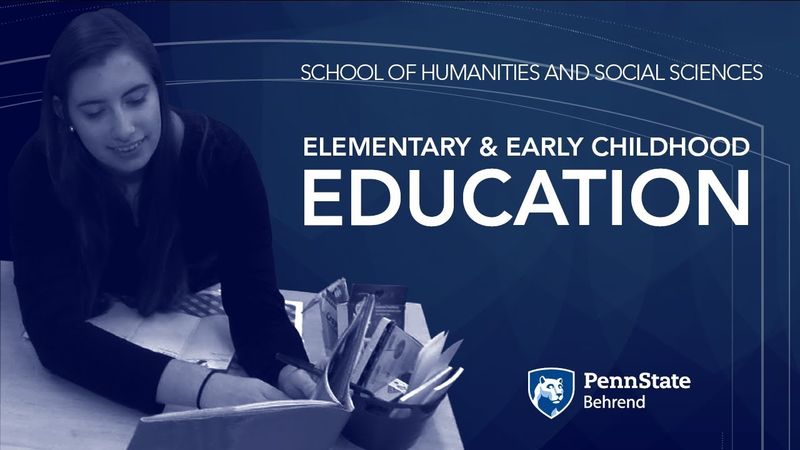 Elementary and Early Childhood Education (PreK-4) at Penn State Behrend