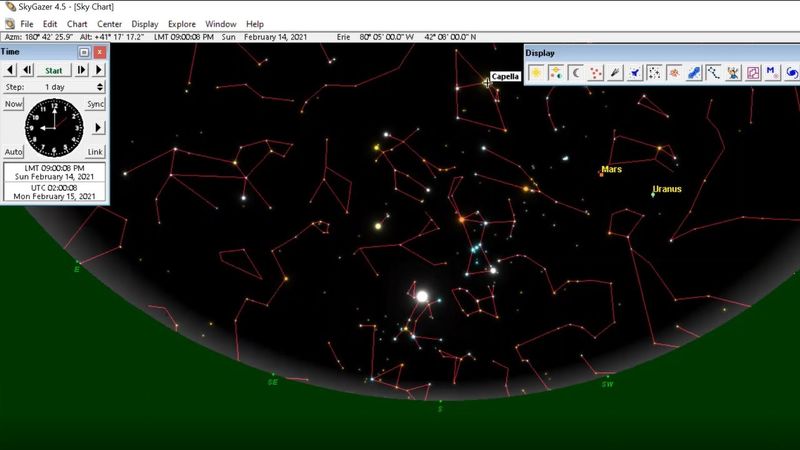 Yahn Planetarium Star Talk: The February Night Sky (2021)