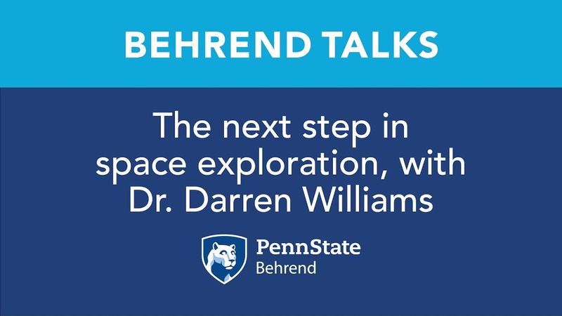 Listen to Dr. Darren Williams on the Behrend Talks podcast