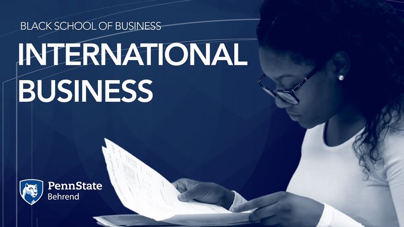 International Business at Penn State Behrend