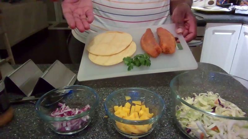 Dr. Young Prepares Healthy Fish Tacos