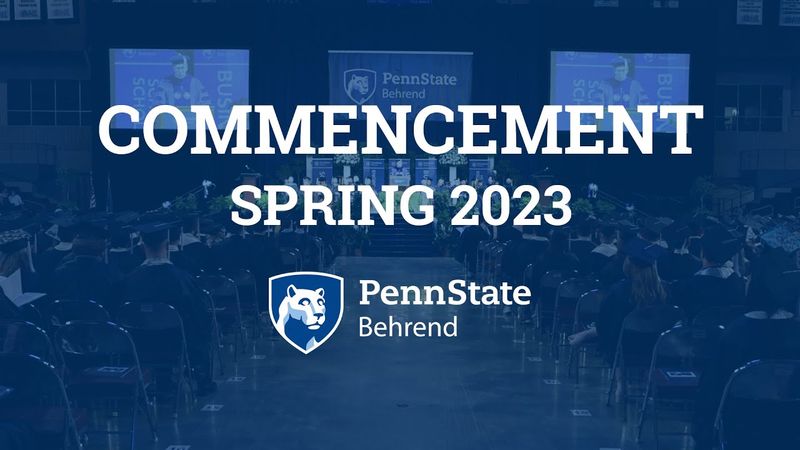 Penn State Behrend's spring 2023 commencement
