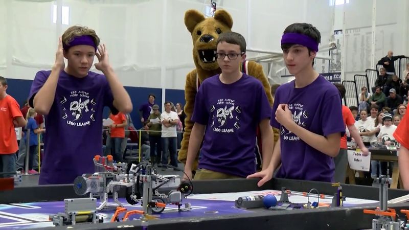 Penn State Behrend hosts First LEGO League 2018 tournament