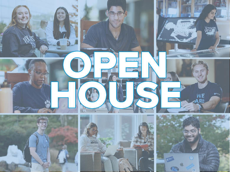 Graphic saying Open House