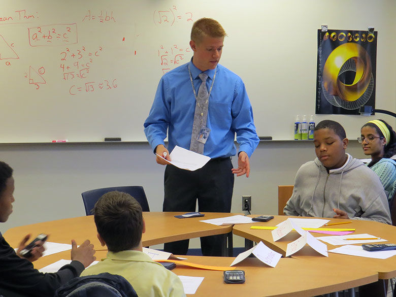 Penn State Behrend Secondary Education in Mathematics student gets classroom experience 