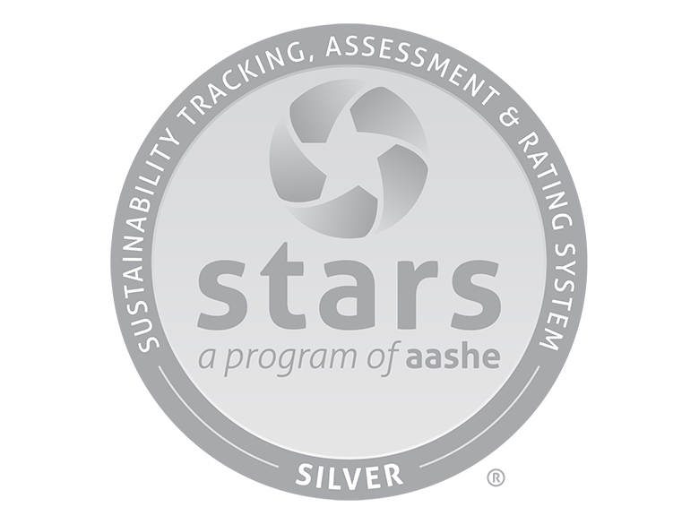 Silver Level Sustainability Ranking (STARS, a program of aashe, Sustainability Tracking, Assessment & Rating System)