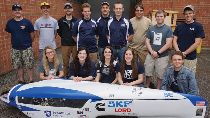 New engine design takes supermileage vehicle to 2,400+ M.P.G.
