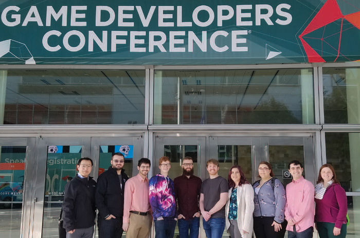 Behrend students travel to GDC, the world’s largest professional game industry event.