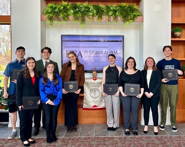 Pi Sigma Alpha National Political Science Honor Society New Members