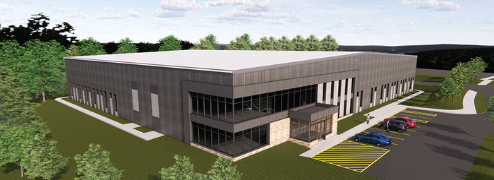 Rendering of the future Center for Manufacturing Competitiveness