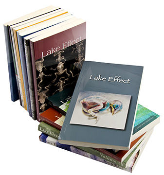 Behrend students help curate content for Lake Effect, the college’s international literary journal, which features works of fiction, creative nonfiction, and poetry by established and emerging writers.