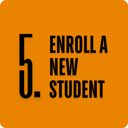 Enroll a new student