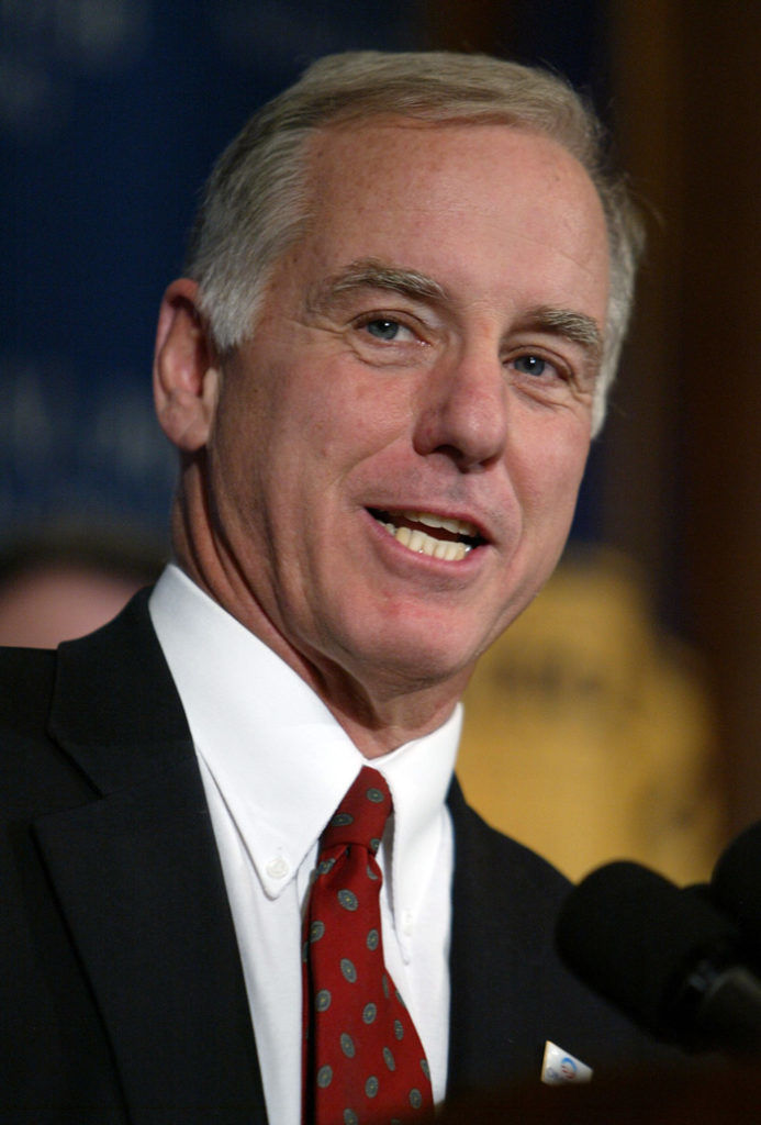 A head shot of former presidential candidate Howard Dean
