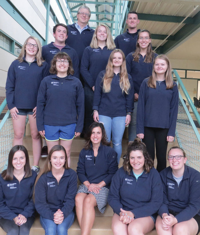 A group of twelve standout students from across the college’s academic programs were chosen to pilot a School of Science Ambassador program.