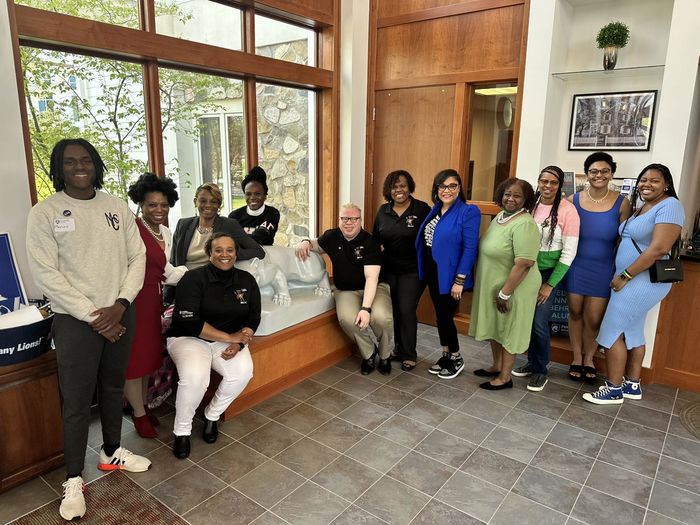 Group photo of BBLAC during graduates of color reception 