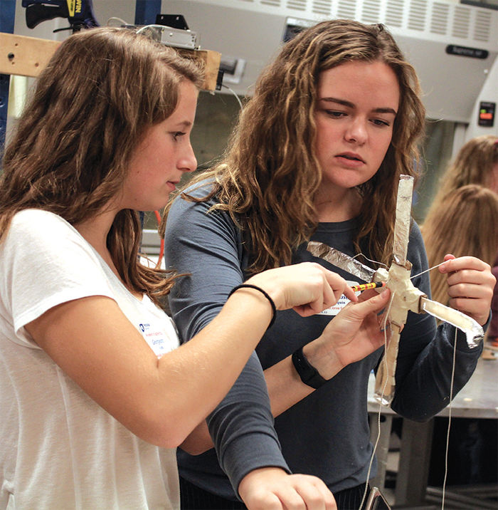 High school students attended Penn State Behrend’s annual Women in Engineering Day.