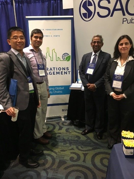 Decision Sciences Institute (DSI) Annual Conference visit by the PSCM Faculty
