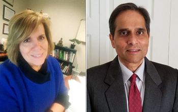 Dr. Kathy Noce and Dr. Ash Deshmukh
