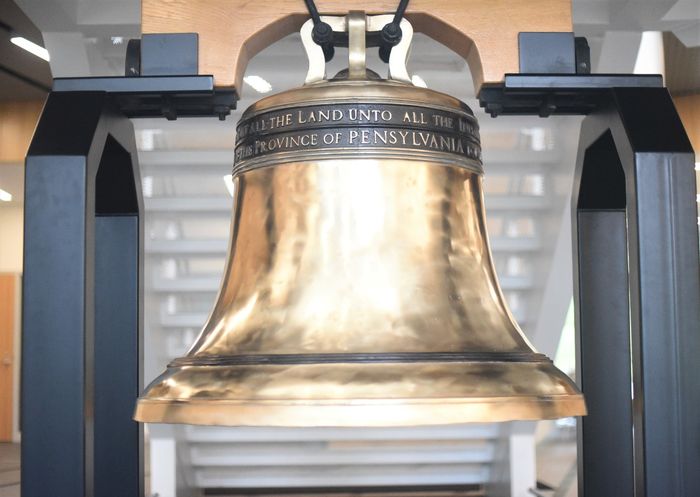A replica of the Liberty Bell