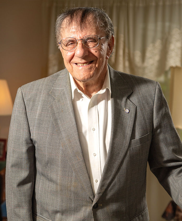 Tony D'Angelo graduated from Behrend in 1951, the second class in Behrend's history