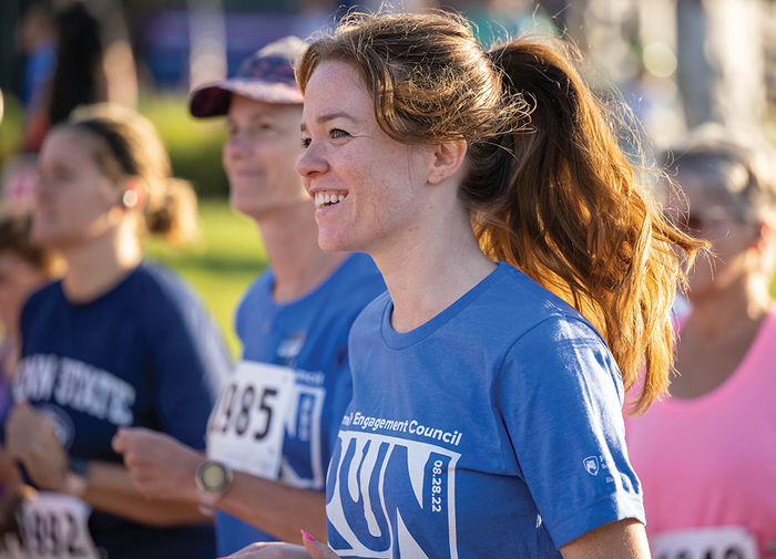 WEC held its first public event, the Run for Women 5K run/walk, drawing nearly 200 participants who completed the 3.1-mile course in Behrend’s Knowledge Park.