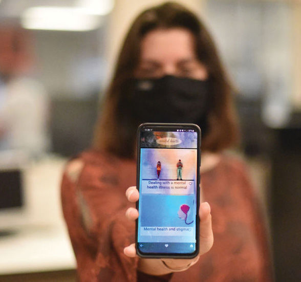 A team of Penn State Behrend students has developed a mental health and mindfulness app called Serene that helps users track their emotions.