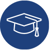 Icon of graduation cap