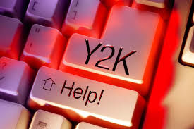 Photo of keyboard with Y2K button and Help button