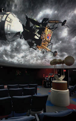 Yahn Planetarium, housed in the School of Science at Penn State Behrend