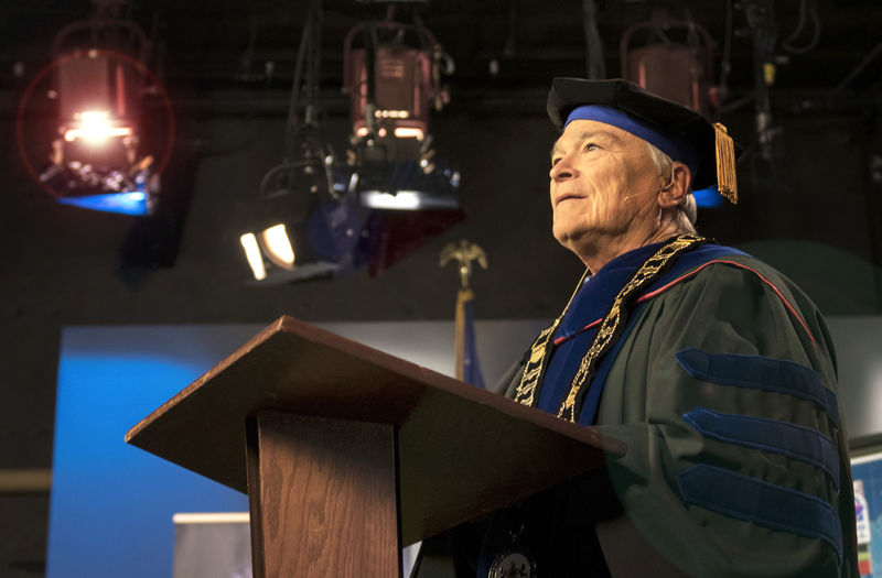 President Barron virtual commencement