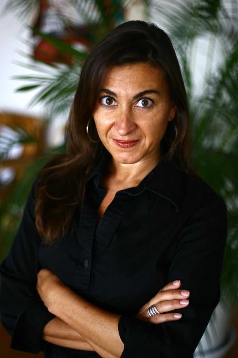 Lynsey Addario pictured.