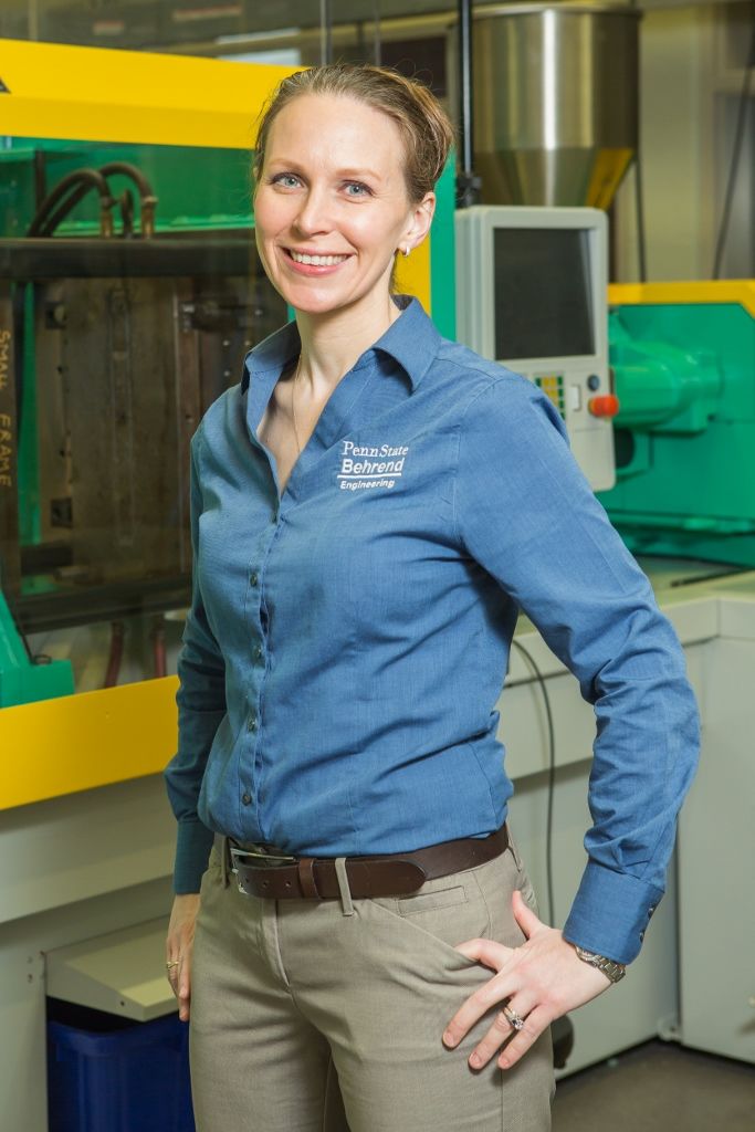 Alicyn Rhoades, an assistant professor of engineering at Penn State Behrend