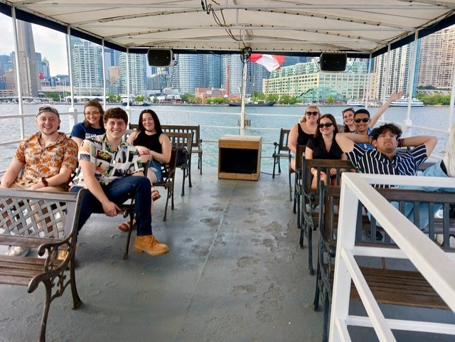Boat tour of Toronto harbour