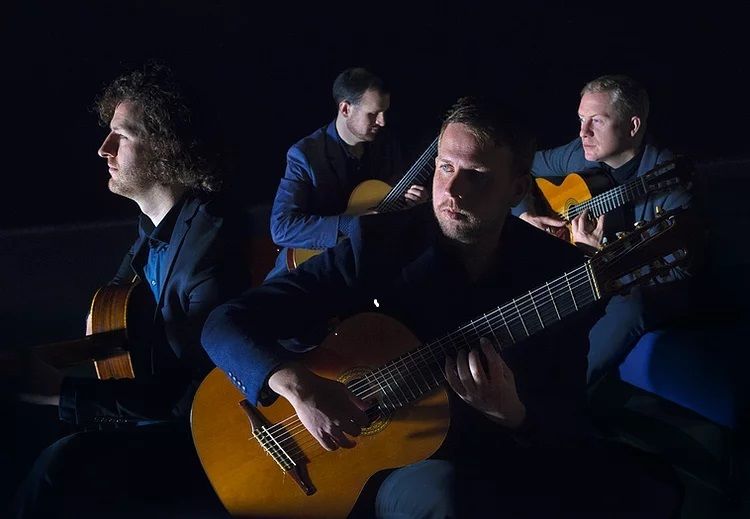 A portrait of the Dublin Guitar Quartet